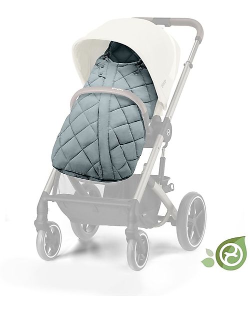 Cybex Sacco Coprigambe Snogga 2 - Sky Blue/Mid Blue - per Passeggino Sacchi Passeggino
