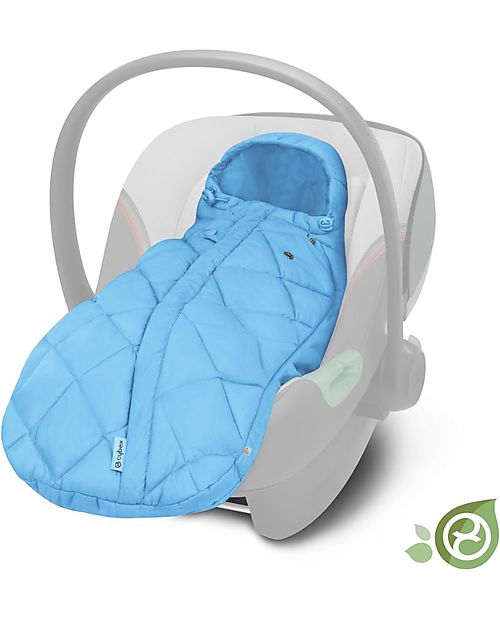 Cybex Sacco Coprigambe Snogga Mini 2 - Beach Blue/Turquoise - per Ovetto Sacchi Passeggino