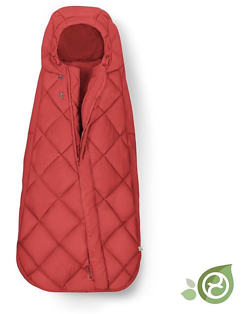 Cybex Sacco Coprigambe Snogga Mini 2 - Hibiscus Red/Red - per Ovetto Sacchi Passeggino
