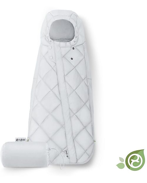 Cybex Sacco Coprigambe Snogga Mini 2 - Lava Grey/Mid Grey - per Ovetto Sacchi Passeggino