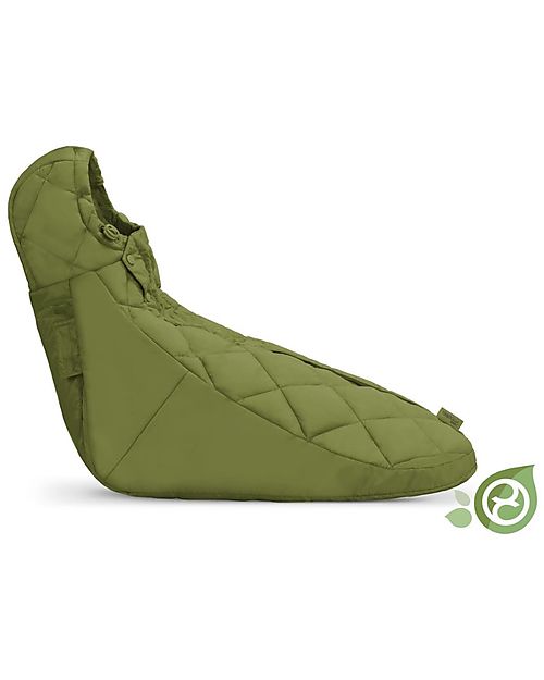 Cybex Sacco Coprigambe Snogga Mini 2 - Nature Green/Green - per Ovetto Sacchi Passeggino