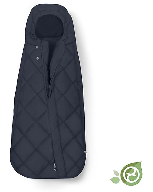 Cybex Sacco Coprigambe Snogga Mini 2 - Ocean Blue/Navy Blue - per Ovetto Sacchi Passeggino