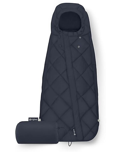 Cybex Sacco Coprigambe Snogga Mini 2 - Ocean Blue/Navy Blue - per Ovetto Sacchi Passeggino