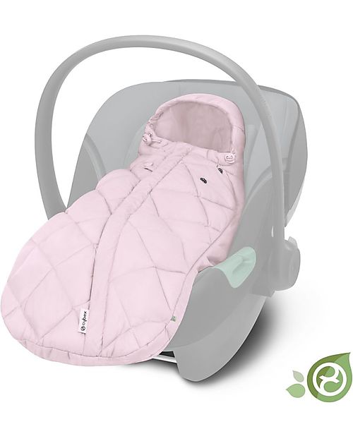Cybex Sacco Coprigambe Snogga Mini 2 - Power Pink/Light Pink - per Ovetto Sacchi Passeggino