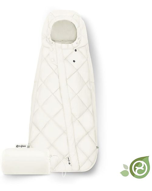 Cybex Sacco Coprigambe Snogga Mini 2 - Seashell Beige/Light Beige - per Ovetto Sacchi Passeggino