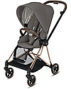 Cybex Seat Pack Comfort  per Passeggino Mios - Soho Grey - Include Cappottina Passeggini Classici