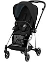Cybex Seat Pack per Passeggino Mios3 - Deep Black - con Cappottina Passeggini Classici