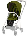 Cybex Seat Pack per Passeggino Mios3 - Khaki Green - con Cappottina Passeggini Classici