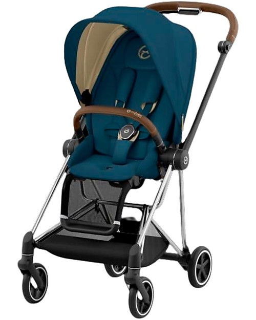Cybex Seat Pack per Passeggino Mios3 - Mountain Blue - con Cappottina Passeggini Classici
