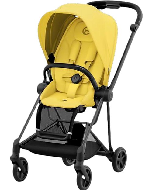 Cybex Seat Pack per Passeggino Mios3 - Mustard Yellow - con Cappottina Passeggini Classici