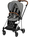 Cybex Seat Pack per Passeggino Mios3 - Soho Grey - con Cappottina Passeggini Classici