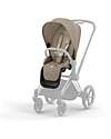 Cybex Seat Pack per Passeggino Priam o e-Priam - Cozy Beige - Include Cappottina Passeggini Classici