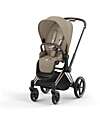 Cybex Seat Pack per Passeggino Priam o e-Priam - Cozy Beige - Include Cappottina Passeggini Classici