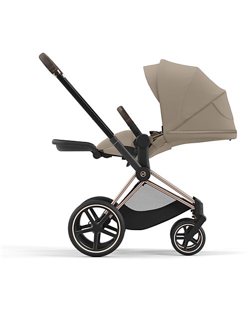 Cybex Seat Pack per Passeggino Priam o e-Priam - Cozy Beige - Include Cappottina Passeggini Classici