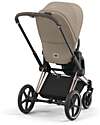 Cybex Seat Pack per Passeggino Priam o e-Priam - Cozy Beige - Include Cappottina Passeggini Classici