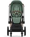 Cybex Seat Pack per Passeggino Priam o e-Priam - Leaf Green - Include Cappottina Passeggini Classici