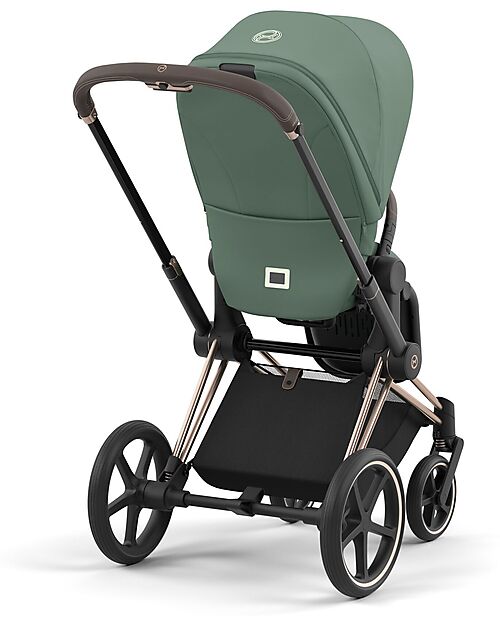 Cybex Seat Pack per Passeggino Priam o e-Priam - Leaf Green - Include Cappottina Passeggini Classici