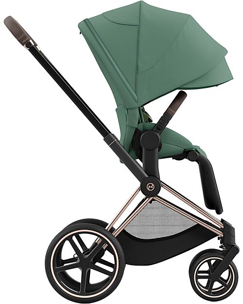 Cybex Seat Pack per Passeggino Priam o e-Priam - Leaf Green - Include Cappottina Passeggini Classici