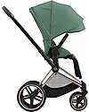 Cybex Seat Pack per Passeggino Priam o e-Priam - Leaf Green - Include Cappottina Passeggini Classici