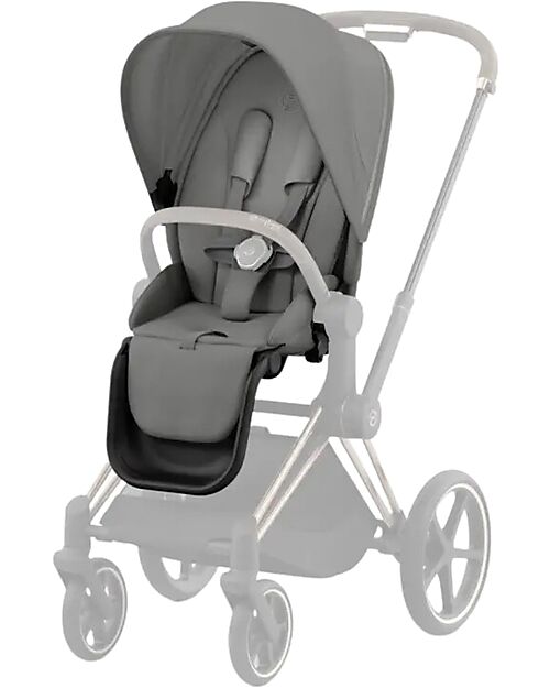 Cybex Seat Pack per Passeggino Priam o e-Priam - Mirage Grey - Include Cappottina Passeggini Classici