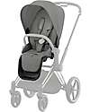 Cybex Seat Pack per Passeggino Priam o e-Priam - Mirage Grey - Include Cappottina Passeggini Classici