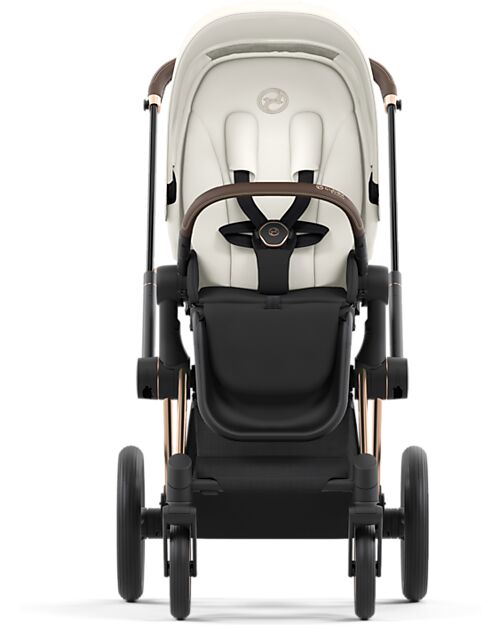 Cybex Seat Pack per Passeggino Priam o e-Priam - Off White - Include Cappottina Passeggini Classici