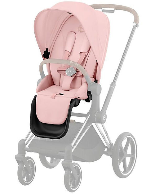 Cybex Seat Pack per Passeggino Priam o e-Priam - Peach Pink - Include Cappottina Passeggini Classici