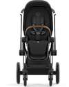 Cybex Seat Pack per Passeggino Priam o e-Priam - Sepia Black - Include Cappottina Passeggini Classici