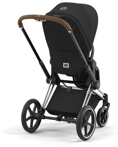 Cybex Seat Pack per Passeggino Priam o e-Priam - Sepia Black - Include Cappottina Passeggini Classici