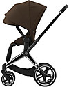 Cybex Seat Pack per Passeggino Priam4 o e-Priam - Khaki Green - con Cappottina Passeggini Classici