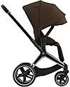 Cybex Seat Pack per Passeggino Priam4 o e-Priam - Khaki Green - con Cappottina Passeggini Classici