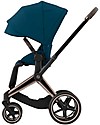 Cybex Seat Pack per Passeggino Priam4 o e-Priam - Mountain Blue - con Cappottina Passeggini Classici