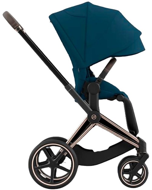 Cybex Seat Pack per Passeggino Priam4 o e-Priam - Mountain Blue - con Cappottina Passeggini Classici