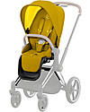 Cybex Seat Pack per Passeggino Priam4 o e-Priam - Mustard Yellow - con Cappottina Passeggini Classici