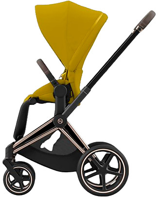 Cybex Seat Pack per Passeggino Priam4 o e-Priam - Mustard Yellow - con Cappottina Passeggini Classici
