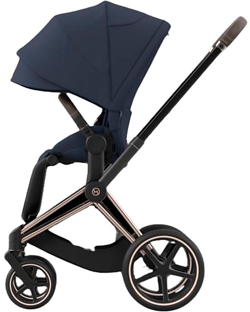 Cybex Seat Pack per Passeggino Priam4 o e-Priam - Nautical Blue - con Cappottina Passeggini Classici