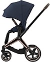Cybex Seat Pack per Passeggino Priam4 o e-Priam - Nautical Blue - con Cappottina Passeggini Classici