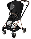 Cybex Seat Pack Plus  per Passeggino Mios - Stardust Black - Include Cappottina Passeggini Classici