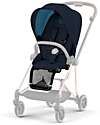 Cybex Seat Pack Plus per Passeggino Mios3 - Midnight Blue - con Cappottina Passeggini Classici