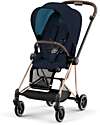 Cybex Seat Pack Plus per Passeggino Mios3 - Midnight Blue - con Cappottina Passeggini Classici