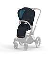 Cybex Seat Pack Plus per Passeggino Priam4 o e-Priam - Midnight Blue - con Cappottina Passeggini Classici