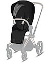 Cybex Seat Pack Plus per Passeggino Priam4 o e-Priam - Stardust Black - con Cappottina Passeggini Classici