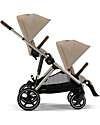 Cybex Seconda Seduta per Passeggino Gazelle S - Almond Beige Passeggini Gemellari