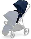 Cybex Seconda Seduta per Passeggino Gazelle S - Black/Navy Blue - Tessuto Ignifugo Passeggini Gemellari