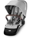 Cybex Seconda Seduta per Passeggino Gazelle S - Lava Grey Passeggini Gemellari