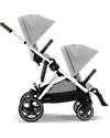 Cybex Seconda Seduta per Passeggino Gazelle S - Lava Grey Passeggini Gemellari