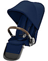 Cybex Seconda Seduta per Passeggino Gazelle S - Taupe/Navy Blue Passeggini Gemellari