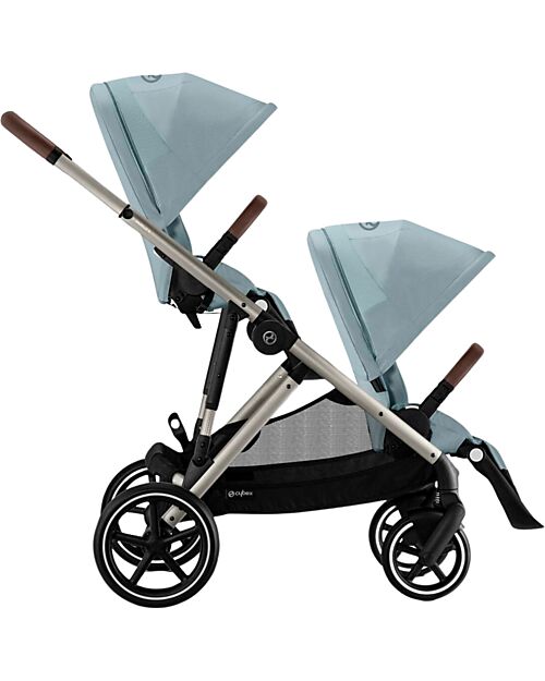 Cybex Seconda Seduta per Passeggino Gazelle S - Tortora - Stormy Blue Passeggini Gemellari