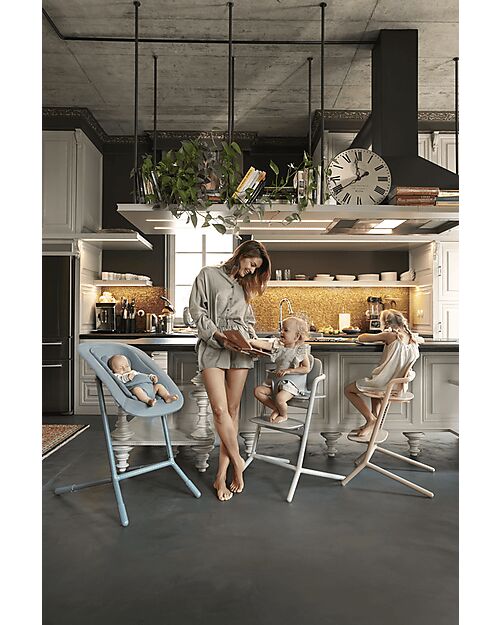 Cybex Sedia Evolutiva Lemo - Sand White/White Seggioloni Pappa