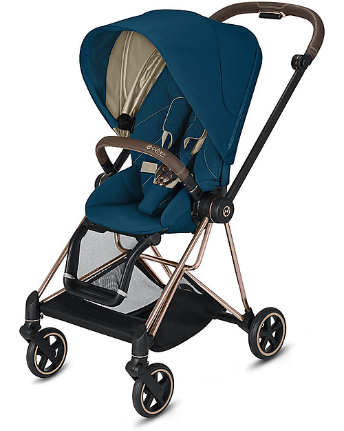 Cybex Seduta Comfort  per Passeggino Mios - Mountain Blue - Include Cappottina Passeggini Classici